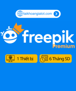 Tài khoản Freepik Premium giúp bạn truy cập không giới hạn vào các tài nguyên đồ họa chất lượng cao cho các dự án sáng tạo.