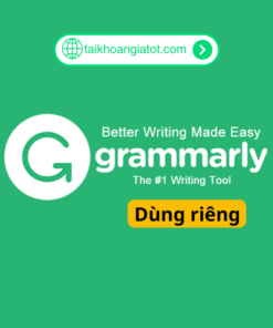 Ảnh sản phẩm tài khoản Grammarly Premium - Công cụ kiểm tra ngữ pháp và chính tả tiếng Anh với AI hỗ trợ, giá rẻ từ 129K tại TKPro