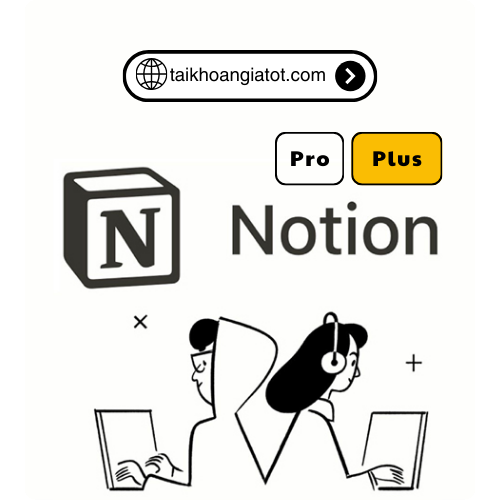 Notion Pro giá rẻ - Giao diện bảng điều khiển của tài khoản Notion Pro – giải pháp quản lý công việc hiệu quả.