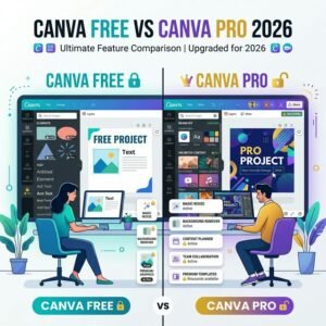 Canva Pro Khác Gì Canva Miễn Phí? So Sánh Chi Tiết 2026 — Có Đáng Nâng Cấp?