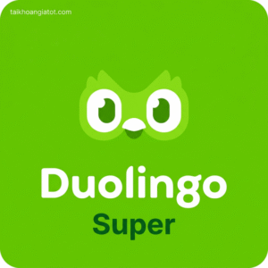 Duolingo Super giá rẻ tại TKPro