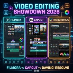Filmora vs CapCut vs DaVinci Resolve 2026: Phần Mềm Edit Video Nào Tốt Nhất?